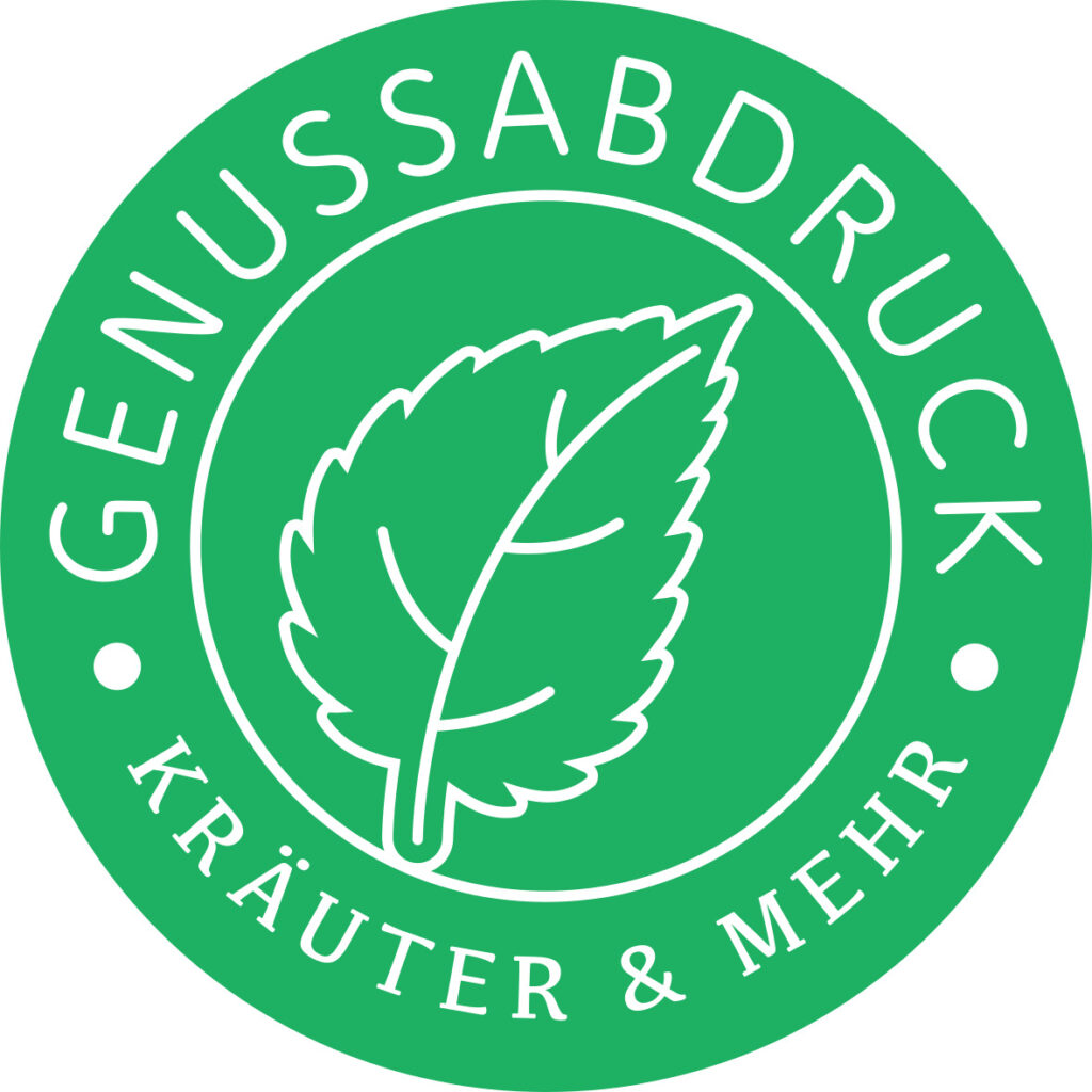 Logoblatt-Genussabdruck